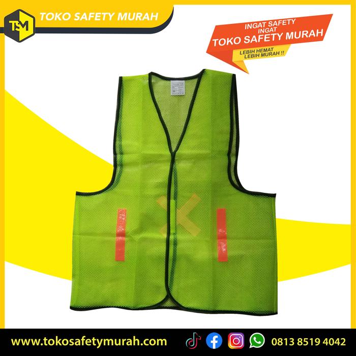 Jual Rompi Safety Vest Jaring Jala X Hijau VPro Jakarta Pusat Toko Safety Murah Tokopedia