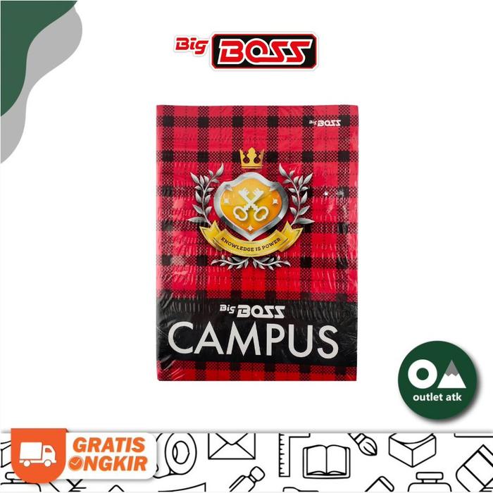 Gambar Buku Tulis Campus Boxy SIDU Big Boss 50 Lembar Isi 10 per pack dari Outlet ATK undefined Tokopedia