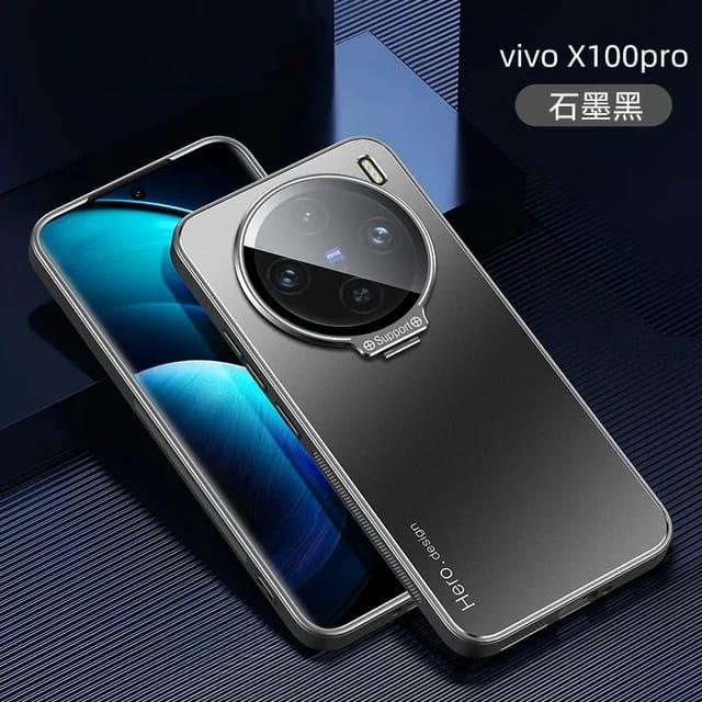 Gambar Case Vivo X100 / X100 PRO 5G Lens Bracket Kickstand - Hitam, X100 dari Factory Accessories undefined Tokopedia