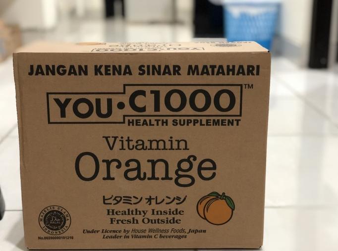 Gambar Vgf You C1000 Orange / Lemon / Apel 140Ml X 30 Pcs (1 Karton) Murah - Orange dari bombomct undefined 4 Tokopedia