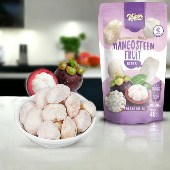 Gambar Snack Buah Manggis Freeze Dried Mangosteen Fruit Camilan Diet Sehat dari Merak88 Store undefined Tokopedia
