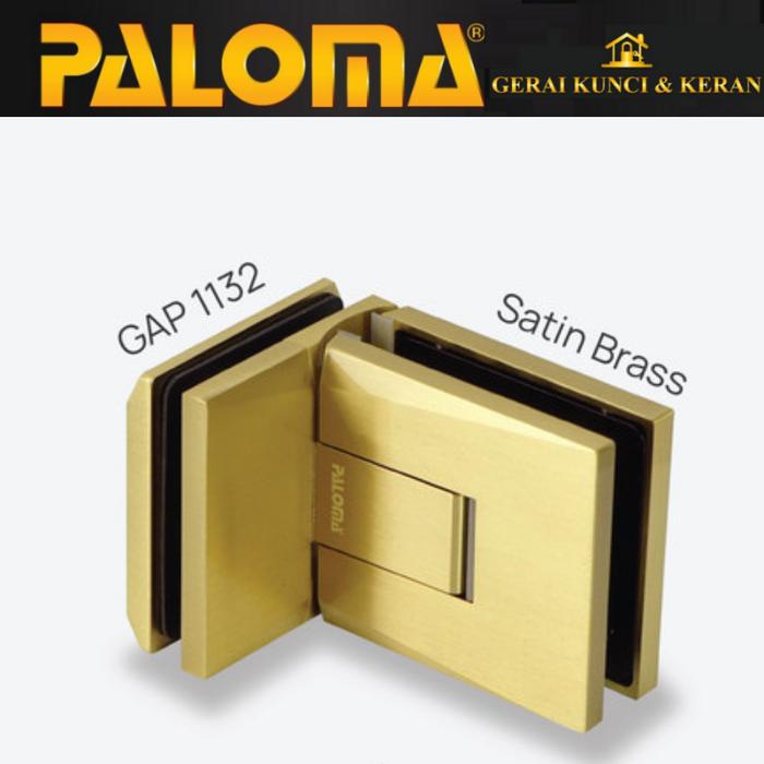 Jual PALOMA Engsel Shower Hinge Pintu Kaca Kamar Mandi Jepit Penjepit ...