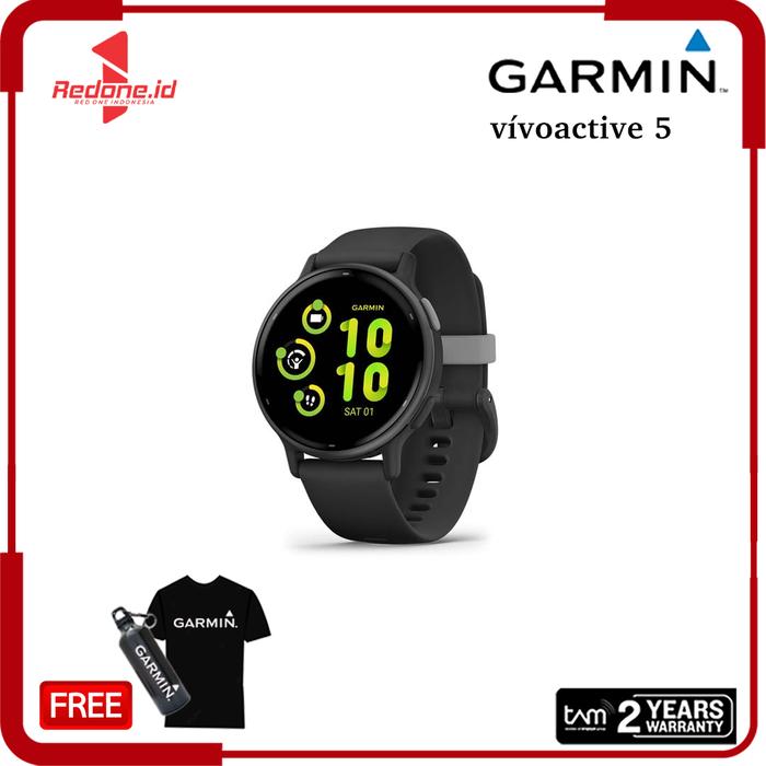 Gambar Garmin Vivoactive 5 GPS Smartwatch - Garansi Resmi TAM - Black dari Redone indonesia undefined Tokopedia