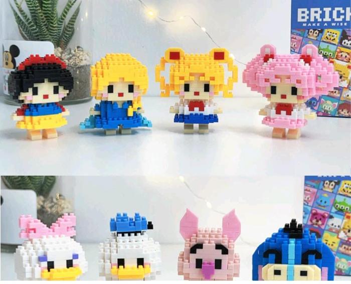 LOZ TOYS DIY BRICKS MINI TOYS MODEL KARTUN BUILDING BLOK NANO BLOCK KARTUN  MAINAN BALOK SUSUN CHIP di Laris Bike Jogja Tokopedia