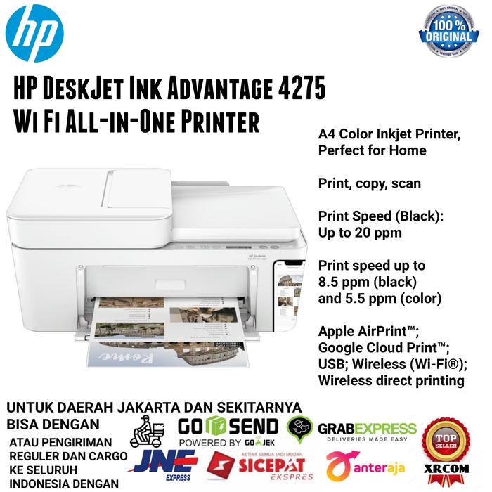 Gambar Printer hp 4275 wifi all in one ADF pengganti HP 4176 dari xrcom undefined Tokopedia