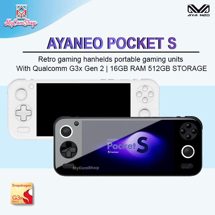 Jual AYANEO POCKET S HANDHELD GAME CONSOLE SNAPDRAGON G3X GEN 2