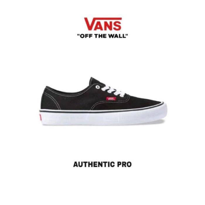 Gambar Vans Authentic Pro Black white - Black White, 36 dari VANS. undefined Tokopedia