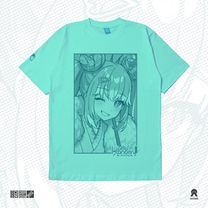 Gambar Kaos Kobo Kanaeru Cilus Kobokerz Silhouette Hololive Holo ID T-Shirt - Tosca, XS dari Antihero Cloth undefined Tokopedia