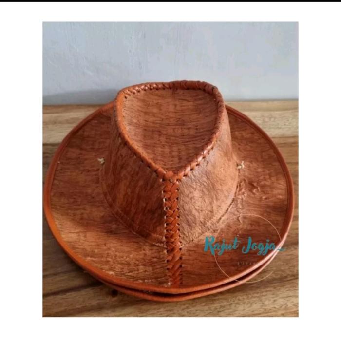 Gambar topi koboi kulit papua - lukis papua dari Grosir rajut jogja undefined 3 Tokopedia