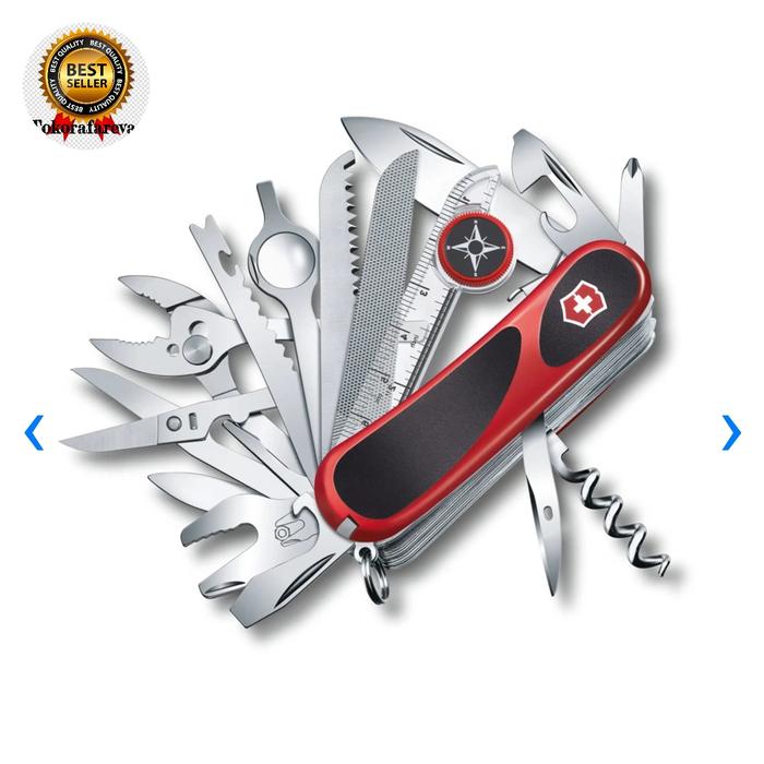 Jual Victorinox pisau lipat 17 fungsi original swiss Grip S54
