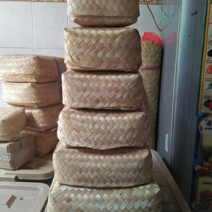 Gambar Besek bambu bali no 3 18*18 cm dari Surabhi store undefined Tokopedia