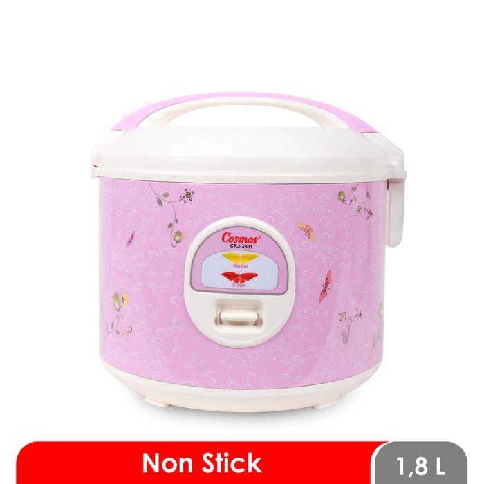 Gambar Magic Com Cosmos CRJ3301N Penanak Nasi Cosmos CRJ 3301N 1.8ltr - CRJ3301 A Pink dari MIAMI ELEKTRONIK_NEW undefined Tokopedia