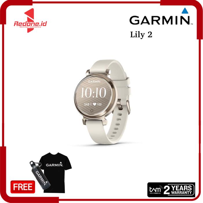 Gambar Garmin Lily 2 Garansi Resmi TAM - Cream Gold dari Redone indonesia undefined Tokopedia
