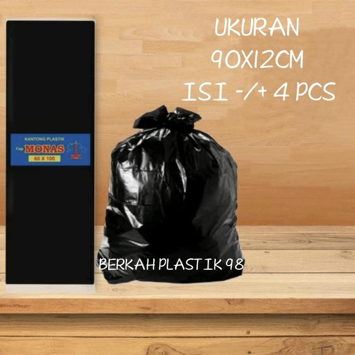 Gambar Kantong Plastik Sampah, HD Monas Hitam - 90X120 dari berkah plastik 98 undefined Tokopedia