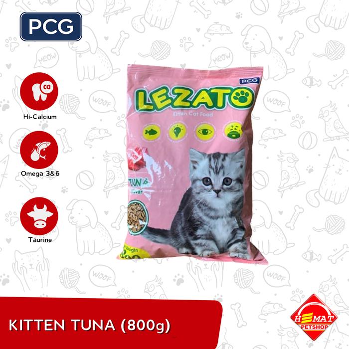 Gambar Makanan Kucing Lezato Dry Cat Food Fresh Pack 1 KG - KIT. TUNA 800G dari Petshop Hemat Serpong undefined Tokopedia