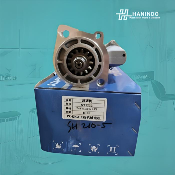 Gambar Starting Motor Dinamo Starter Sumitomo Sh 210-5 Sh210-5 Pokka dari HANINDO MESIN SBY undefined Tokopedia