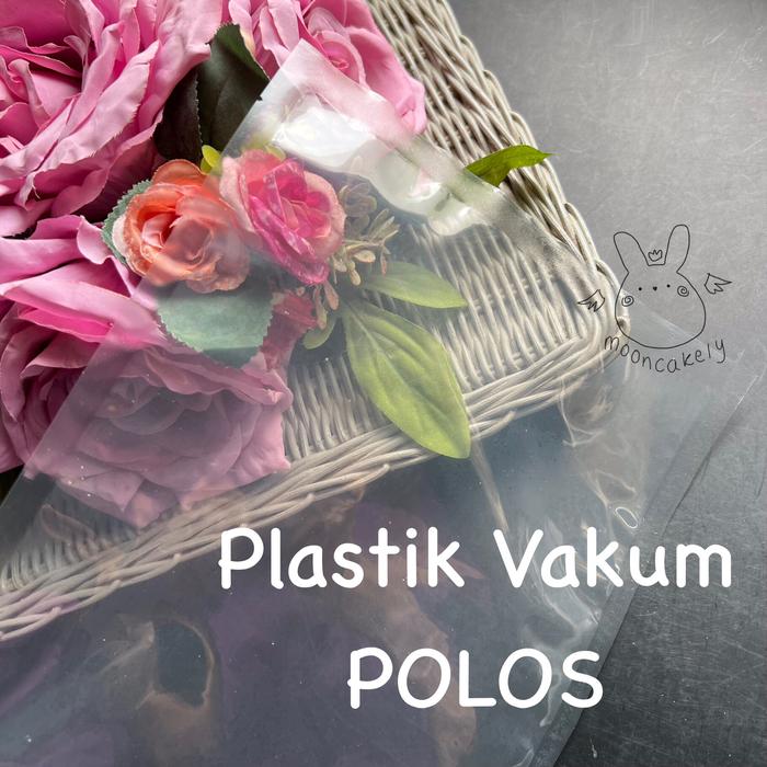 Gambar Plastik Vakum| PV POLOS| Vacuum Plastic Bag| Bakcang| Ayam| Frozen Food - 23*34cm dari MOONCAKELY undefined Tokopedia