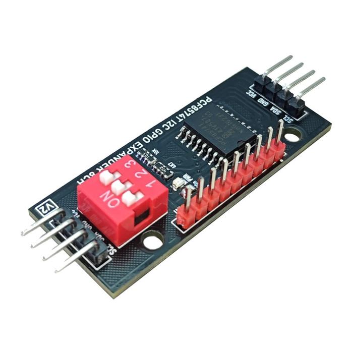 Gambar PCF8574 I2C 8-bit I/O expander GPIO Expansion Module Digital Pin Extender for Arduinoo ESP8266 ESP32 - Merah dari Rajaduino undefined Tokopedia