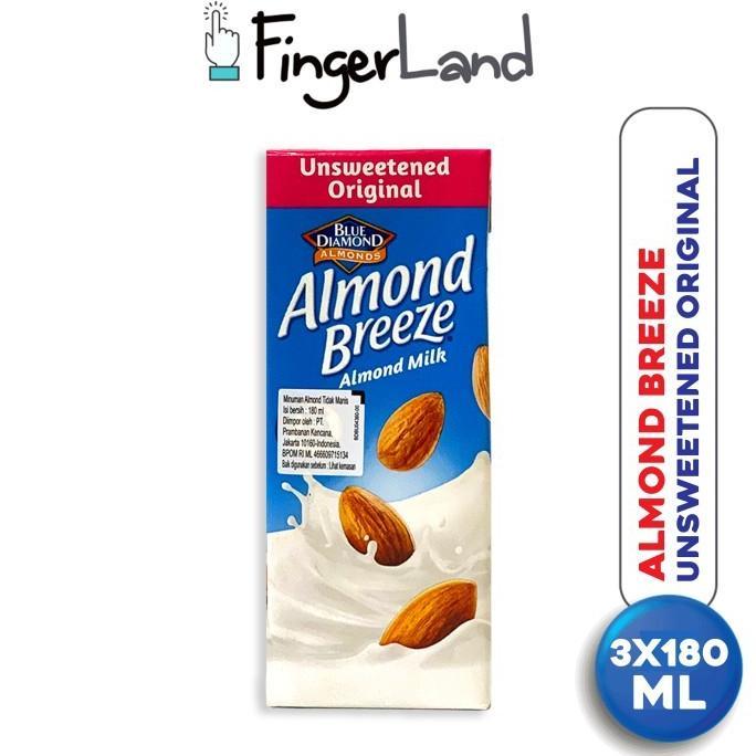 Gambar ALMOND BREEZE ALMOND MILK UNSWEETENED 180 ML SUSU UNSWEETENED 3 PCS dari silusia id undefined Tokopedia