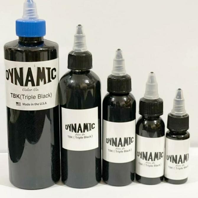 Gambar Promo Tinta Tattoo Black Dynamic Tbk ( Triple Black ) 1/2Oz - 8Oz - 1oz dari Bebek Tolang undefined Tokopedia