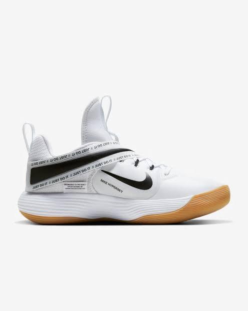 Gambar Nike React Hyperset Mid  Putih Lis Hitam - Putih, 47.5 dari Cipit sport undefined 4 Tokopedia