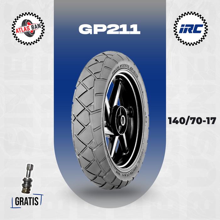 Gambar Ban Motor Adventure IRC GP-211 140/70 Ring 17 Tubeless dari AtlasBan undefined Tokopedia