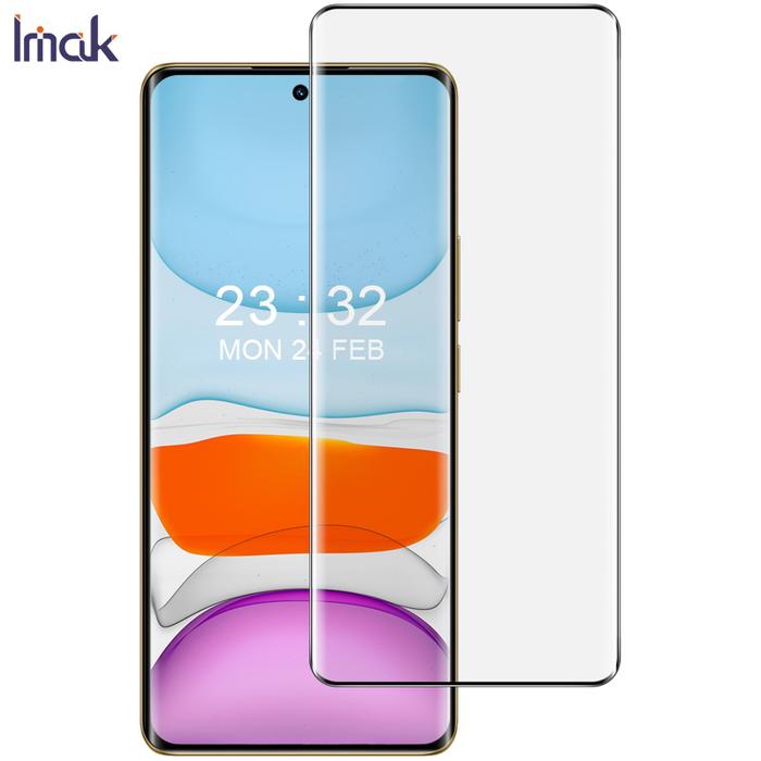 Gambar Tempered Glass Realme 12 Pro / 12 Pro Plus (5G) IMAK 3D Curved Screen Protector - Black dari Orionlycom undefined Tokopedia