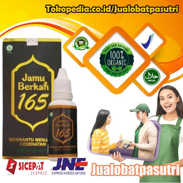 Gambar Jamu Berkah 165 Obat Tetes Sehat Penyakit Penjaga Stamina Kontrol Tekanan Gula Darah Tinggi Kesehatan Jantung Kolesterol Mujarab - Jamu Berkah dari jualobatpasutri undefined Tokopedia