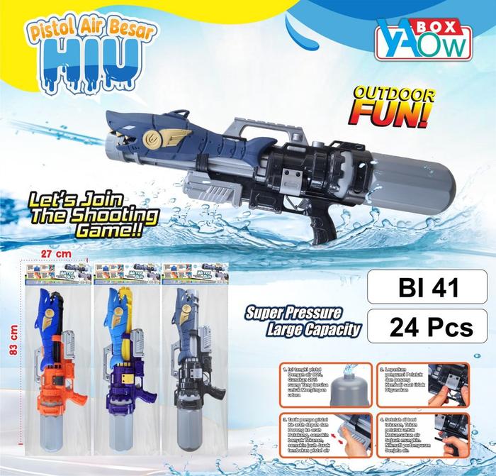 Gambar Mainan Pistol Air Anak Super Big Water Gun Jumbo Tembakan Besar Outdoor - Jumbo Hiu dari Violetacc undefined Tokopedia