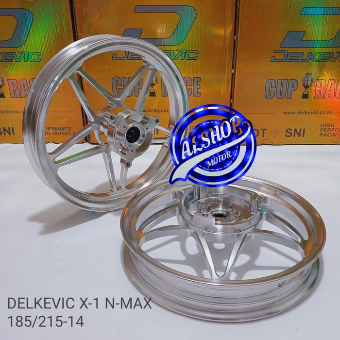 Gambar VELG RACING DELKEVIC X-1 X1 YAMAHA NMAX NEW NMAX OLD 185/215 RING 14 Motorcycle - CROME, NMAX OLD dari AL SHOP9 undefined Tokopedia