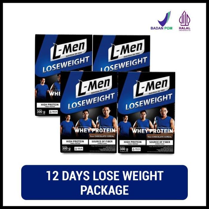 Gambar Suplemen 12 Days Lose Weight Package: L-Men Lose Weight Chocolate dari harleyshop77 undefined Tokopedia