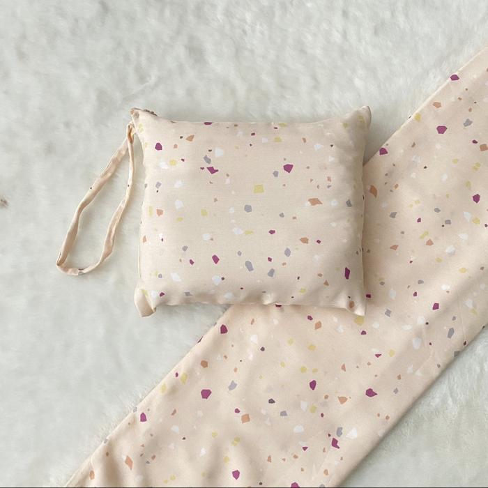 Gambar Mukena Giggles Travel Ecovero Terrazzo - Peach dari gigglesmukena undefined Tokopedia