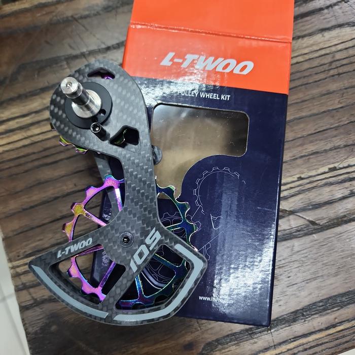 Gambar OSPW overzise pulley Ceramic overzise for 105 tiagra - Rainbow LTwoo dari TRIJAYA BICYCLE PONDOK LABU undefined Tokopedia