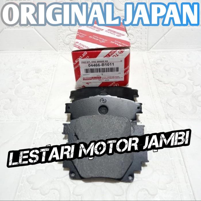 Gambar brake pad kampas rem belakang all new Avanza Xenia Veloz 2022 up original Japan dari LESTARI MOTOR JAMBI undefined Tokopedia