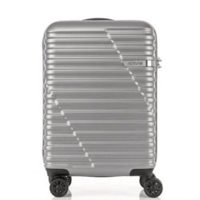 Gambar Koper American Tourister Sky Bridge Spinner Hardcase 55/20 inch Cabin Size - Grey dari all koper shop undefined Tokopedia