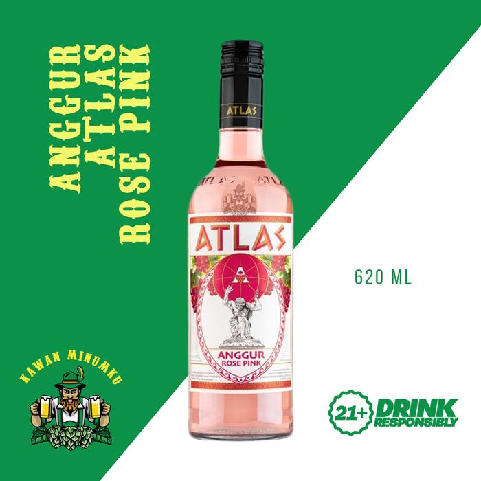 Gambar Anggur Atlas Rose Pink 620ml dari Kawan Minumku undefined Tokopedia