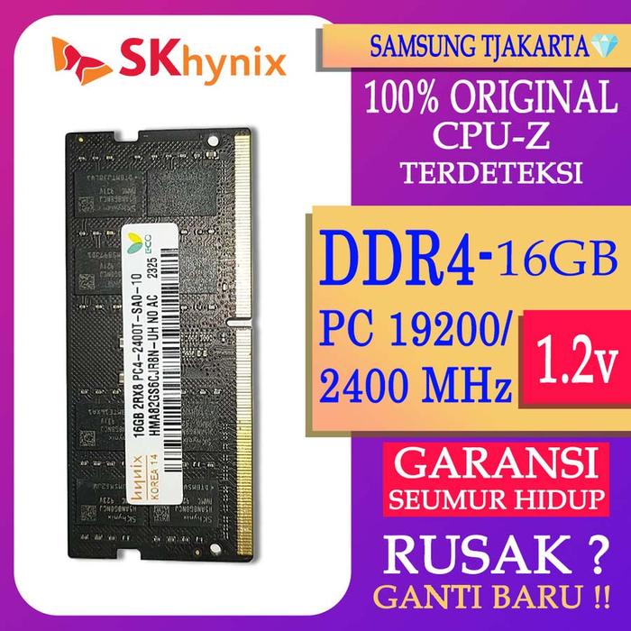 Samsung Laptop Ram Ddr4 16gb 2400mhz Jual RAM LAPTOP HYNIX DDR4
