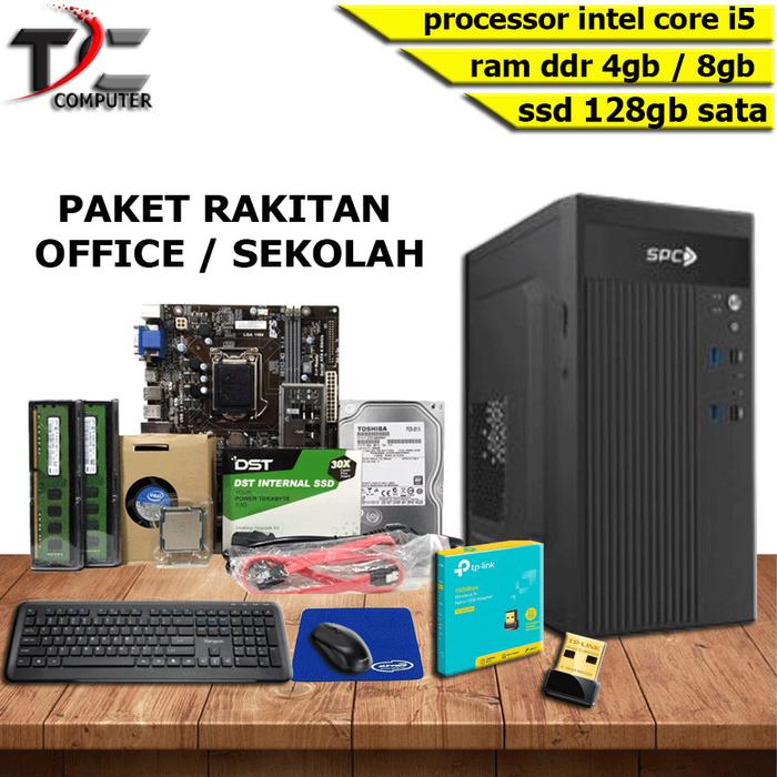 Gambar PC / KOMPUTER Rakitan - Intel Core I5 - RAKITAN ONLY dari TECH COMP JAYA undefined Tokopedia
