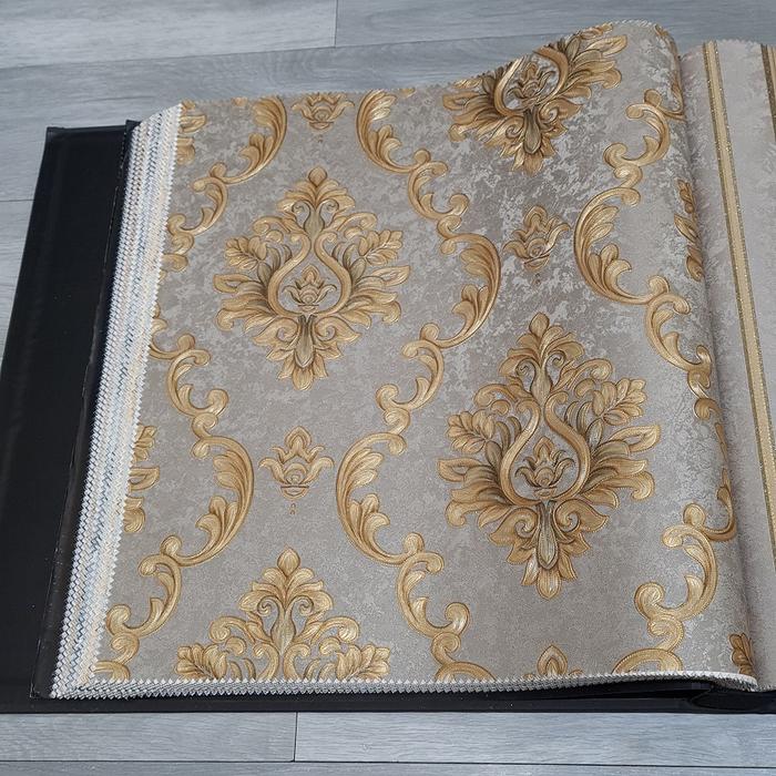 Gambar Wallpaper Dinding Classic Elegan, Bertekstur Timbul, Import, Bahan Tebal, ukuran 0,53m x 10m - G231149 dari RoemahWallpaper undefined Tokopedia
