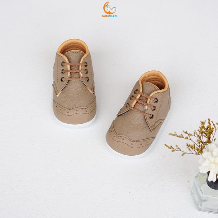Gambar Halomam - Boots Carara (Sepatu Prewalker Boots Baby UNISEX Bunyi) - Cappucino, 22 dari halomam undefined Tokopedia