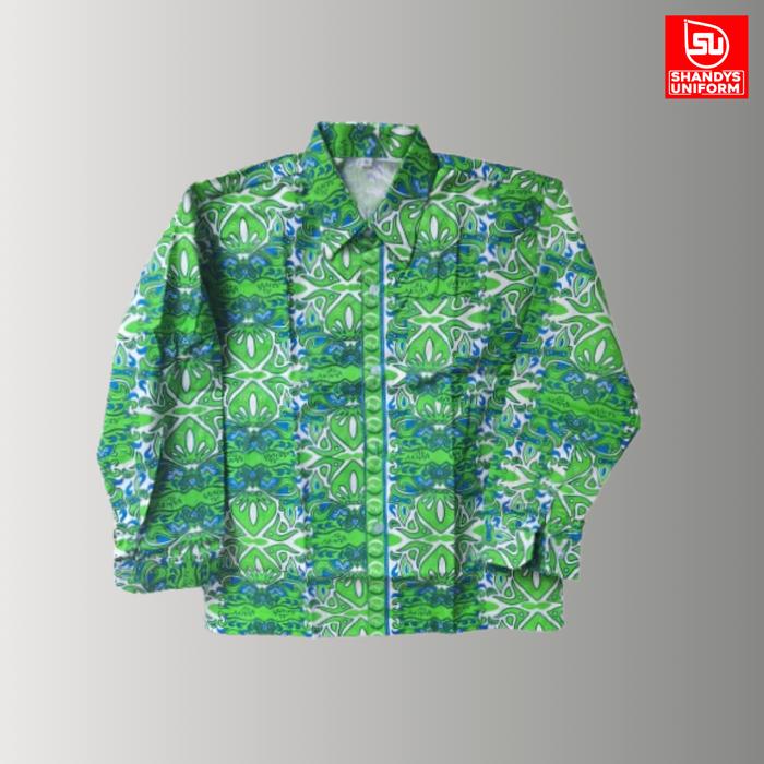 Gambar SERAGAM SEKOLAH SD SMP SMA / BATIK AL AZHAR TANGAN PANJANG - Nomor 5-6 dari SHANDYS UNIFORM undefined Tokopedia