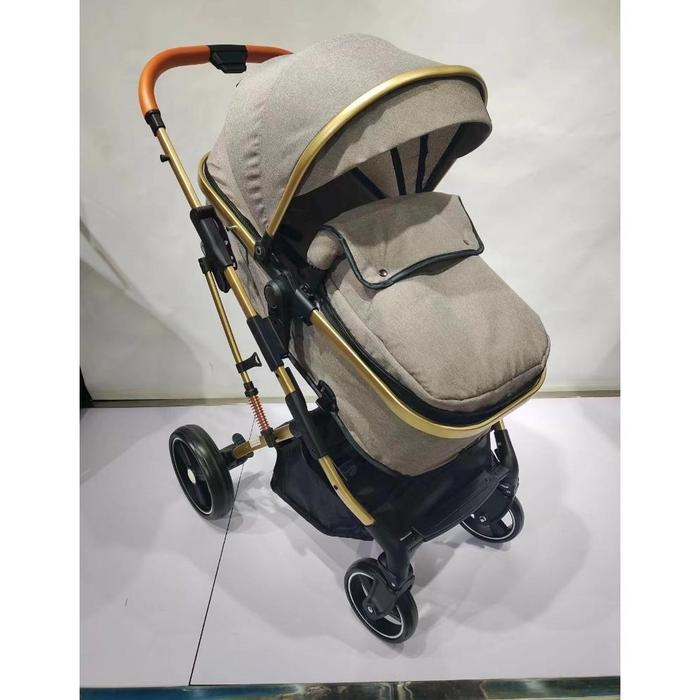 Gambar Stroller Bayi Lipat 2 Arah Travelling Stroller Bayi Kereta Dorong Bayi - Krem dari murni403 undefined Tokopedia