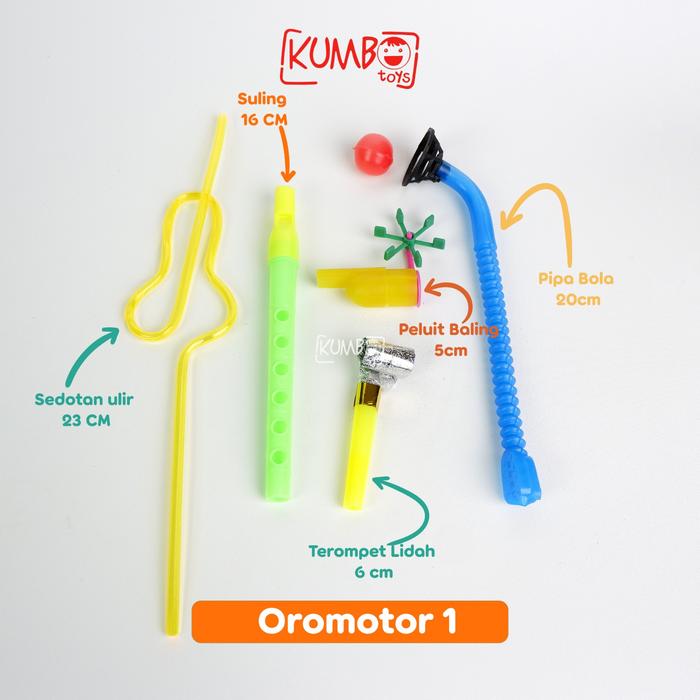 Gambar Mainan Edukasi Anak Stimulasi Oromotor Speechdelay Terapi Wicara - Oromotor 1 dari Kumboid undefined Tokopedia