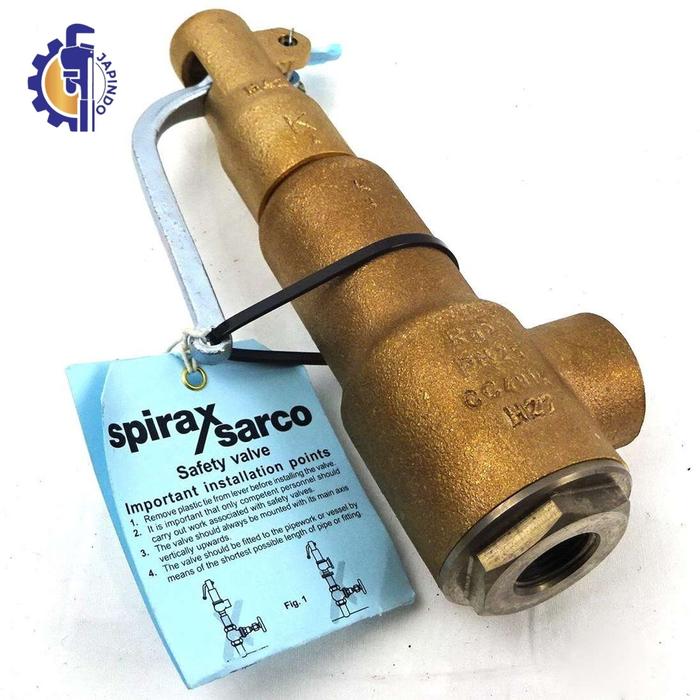 Jual Safety Valve Spirax Sarco SV615AS size 1/2 x 3/4 inchi - Jakarta ...