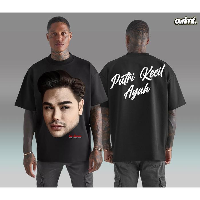 Gambar OVERLIMIT TSHIRT KAOS IGUN | KAOS OVERSIZE | STREETWEAR | Ivan Gunawan Super Mega bintang PUTRI KECIL AYAH - Standart, XL dari overlimit90 undefined Tokopedia