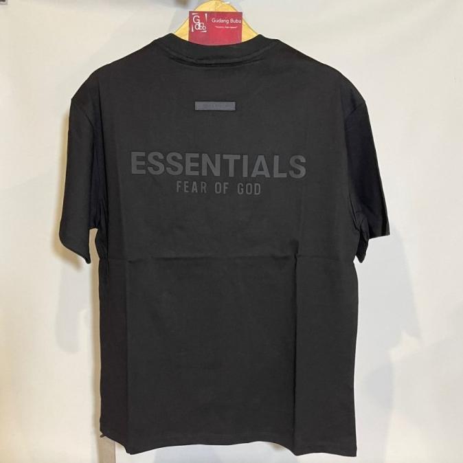 Gambar EKSTRAORDINER Tshirt Essentials Fear Of God (FOG) SS ack Tee BNIP - XL dari jurenmoresill undefined Tokopedia