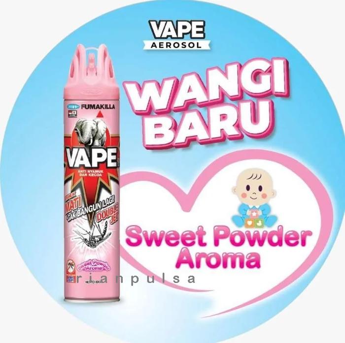 Gambar VAPE Aerosol Spray Liquid HIT Obat Anti Nyamuk Cair Fumakilla SemprotPowder Orange Fresh - VAPE 600 SPRAY dari RIAN PRAKTIS undefined Tokopedia