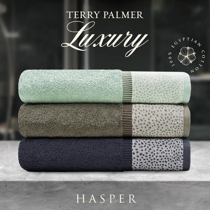 Gambar Update Menarik Terry Palmer Luxury - Hasper - Bath Towel 70x140 - Charcoal dari Annisa Olshoping7 undefined Tokopedia