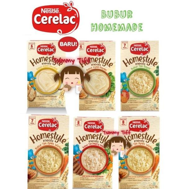 Gambar MODEL TERKINI CERELAC HOMESTYLE BUBUR BAYI RASA TIM SAYUR & AYAM BOX dari Lapak Matthew Turner undefined Tokopedia