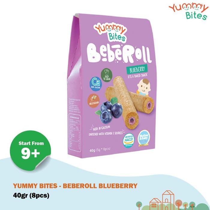Gambar READY YUMMY BITES - BEBEROLL - 40GR - ALL VARIAN - SNACK BAYI 9+ BULAN - Strawberry dari Alghifarih Seller undefined 3 Tokopedia